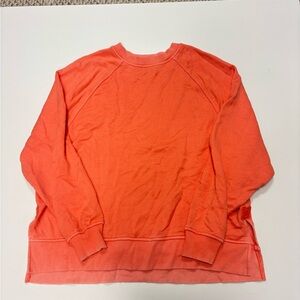 Aerie Men's Vibrant Orange Crewneck Sweater